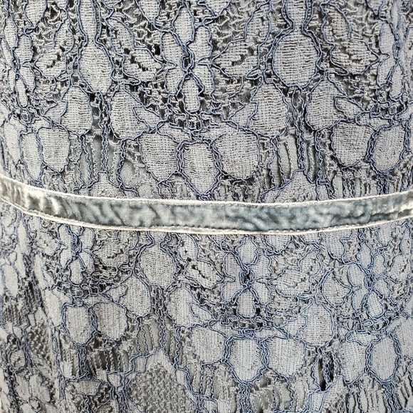 NWT Chelsea 28 halter lace navy sheath dress - Picture 5 of 12